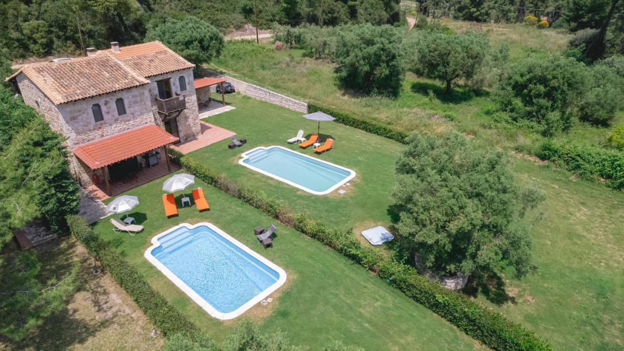 Stone Made Private Pool Kriopigi