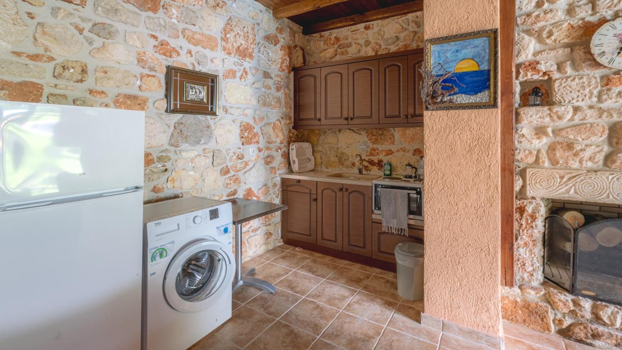 Stone Made Private Pool Villa Kriopigi